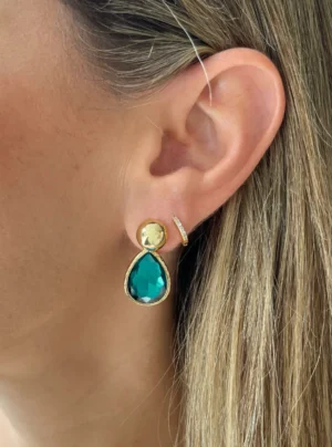 Blue Drop Earrings