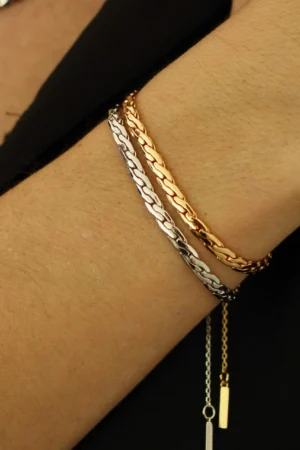 Micaela Silver Bracelet