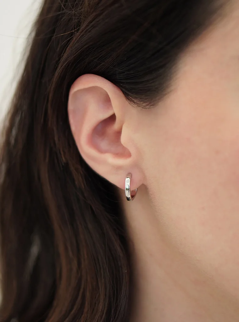 Silver hoop - Imagen 2